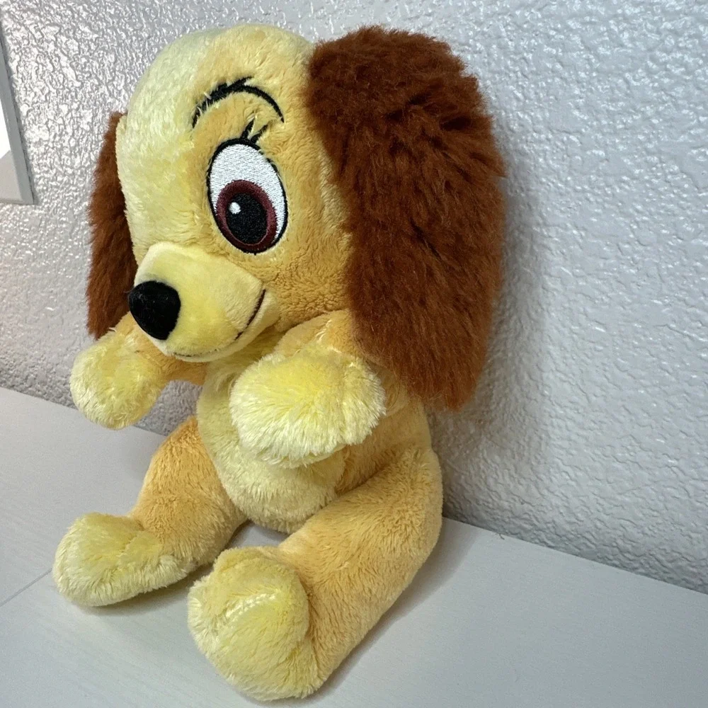 Disney Parks Disney Babies LADY And The Tramp Puppy Dog Plush Stuffed Animal